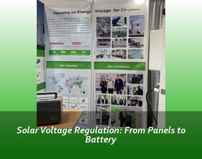 Solar Voltage Regulation: From Panels to Battery